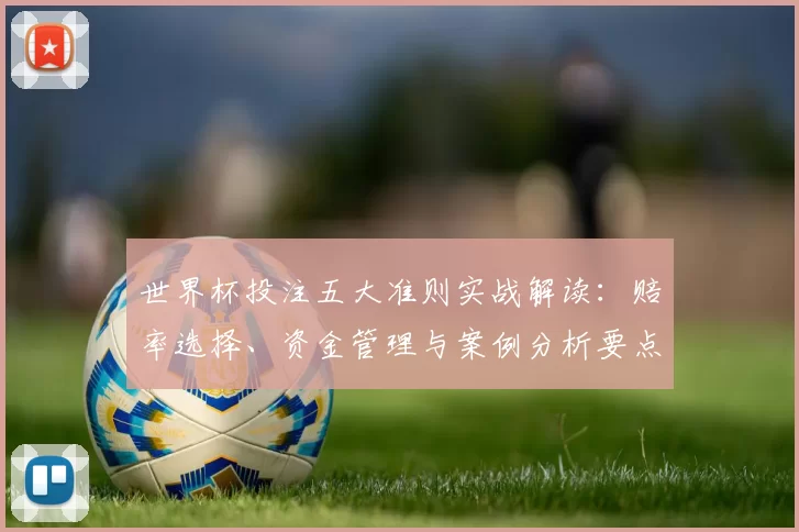 世界杯投注五大准则实战解读：赔率选择、资金管理与案例分析要点